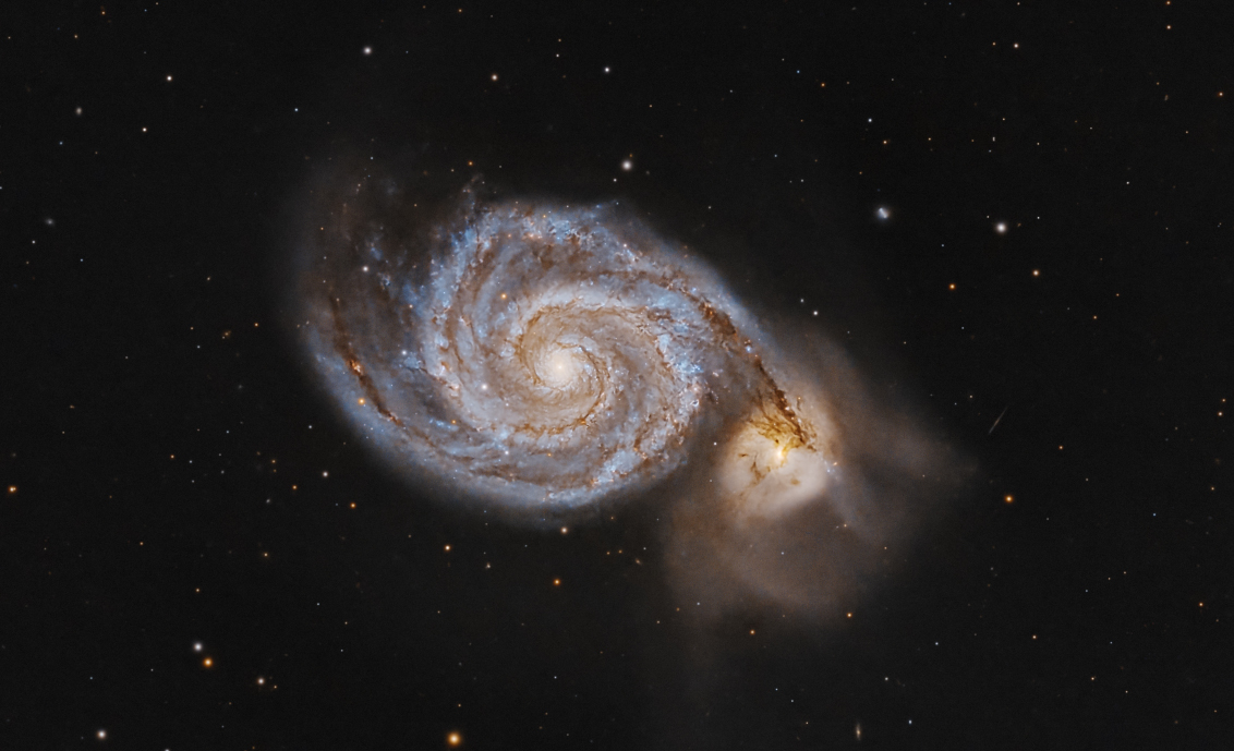 M51 galaktika