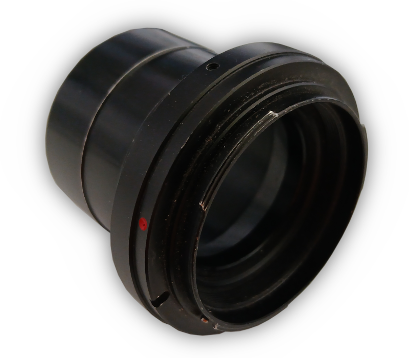 Peegel- või hübriidkaamera T-rõngas ja teleskoobiadapter